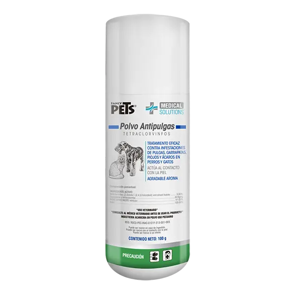 MS POLVO ANTIPULGAS 100 GRS