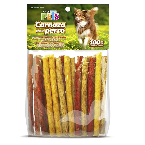 PALITOS DE CARNAZA SABORES VARIADOS - 40 PZ