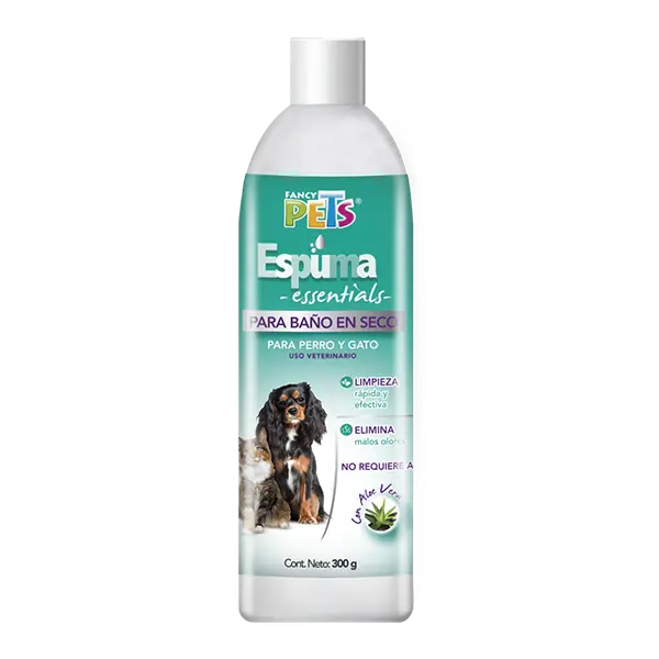 ESPUMA P/BAÑO EN SECO ESSENTIALS 300 ML.