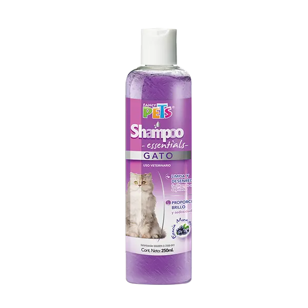 SHAMPOO P/GATO ESSENTIALS 250 ML.