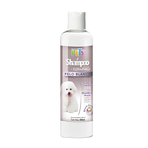 SHAMPOO P/PELO BLANCO ESSENTIALS 250 ML.