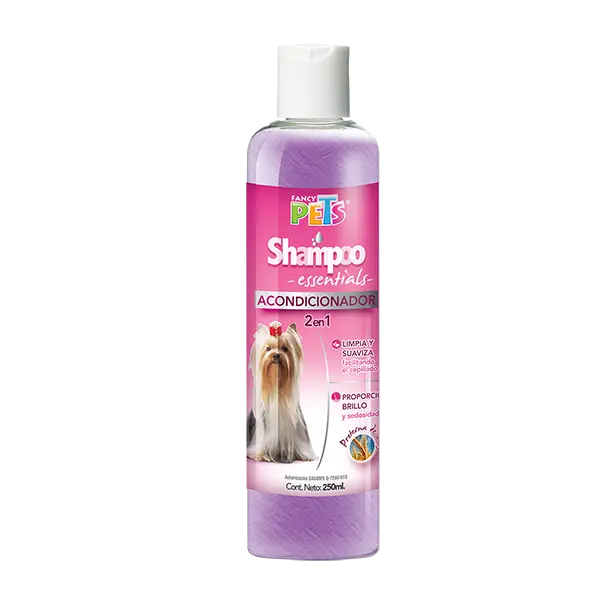 SHAMPOO C/ACONDICIONADOR 2 EN 1 ESSENTIALS 250 ML.