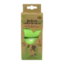 BOLSAS SANITARIAS BIODEGRADABLES 8 ROLLOS / 120 BOLSAS