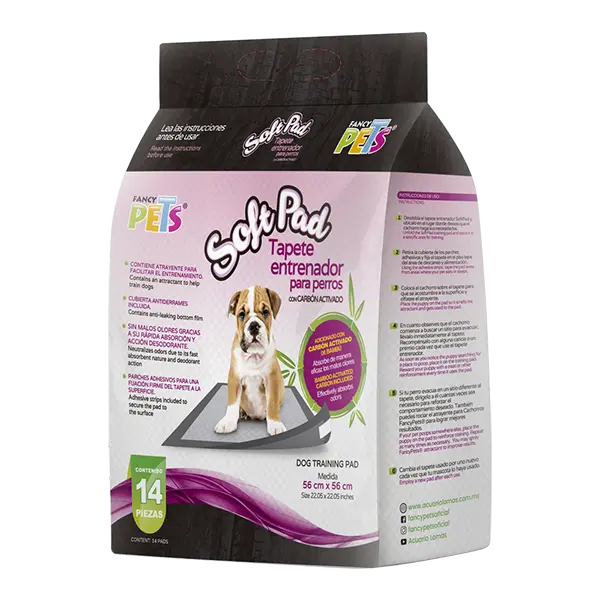 TAPETE ENTRENADOR SOFT PAD C/CARBON ACTIVADO - 14 PZ