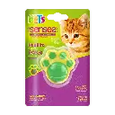 JUGUETE HUELLA C/BOLA DE CATNIP P/ GATO PLAY