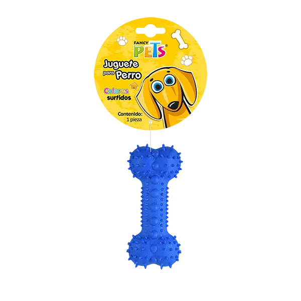 JUGUETE DE CAUCHO HUESO SPIKY