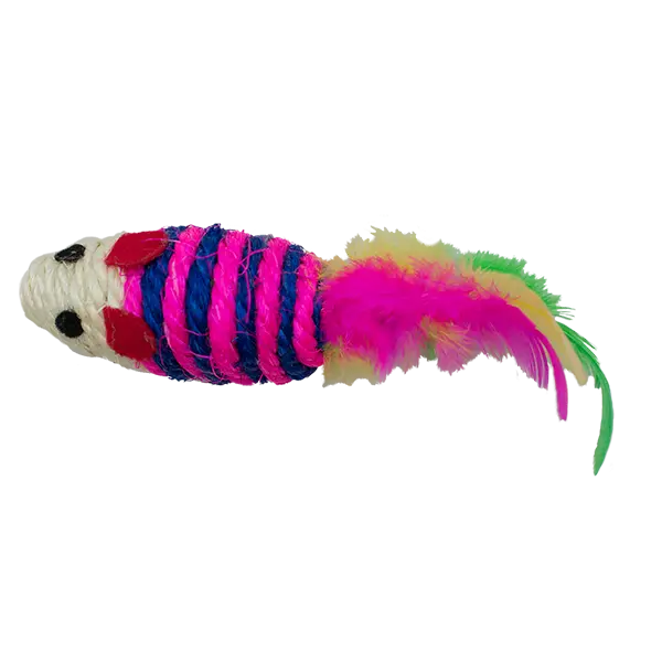 JUGUETE RATON C/PLUMAS