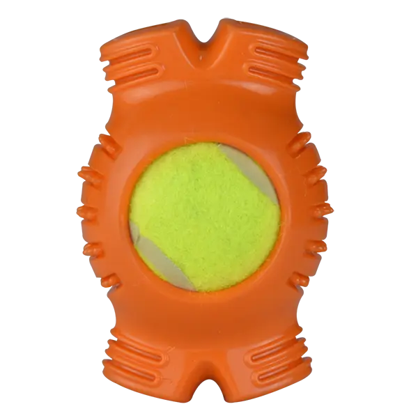 JUGUETE HUESO C/PELOTA DE TENIS