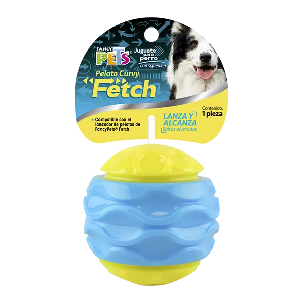 PELOTA CURVY C/SONIDO FETCH