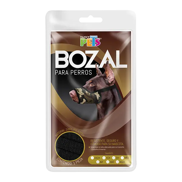 BOZAL MED C/FORRO DE MALLA