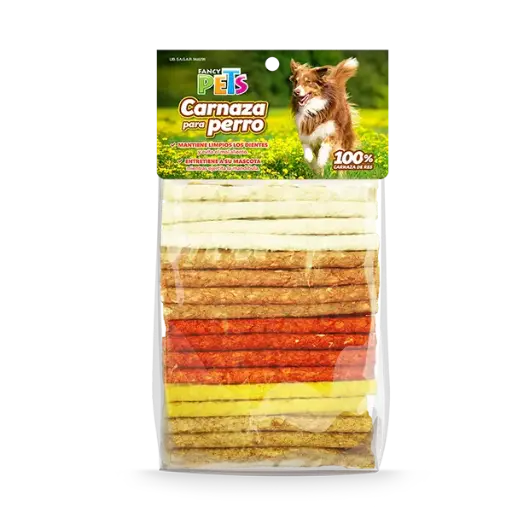 [FL3745-100] PALITOS DE CARNAZA SABORES VARIADOS - 100 PZ
