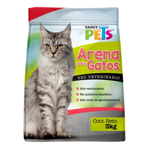 [FL3933] ARENA P/GATO 3 KG
