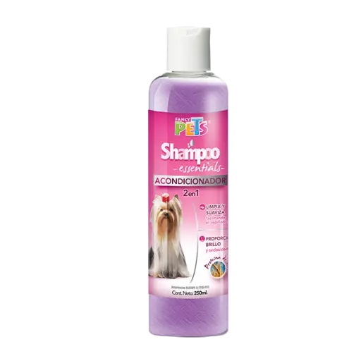 [FL3964] SHAMPOO C/ACONDICIONADOR 2 EN 1 ESSENTIALS 250 ML.
