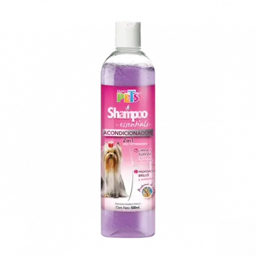 [FL3974] SHAMPOO C/ACONDICIONADOR 2 EN 1 ESSENTIALS 500 ML.