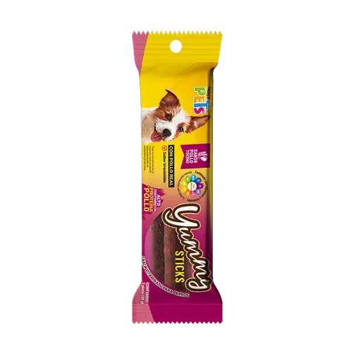[FL4508] YUMMY STICKS POLLO/TOCINO 1 PZ