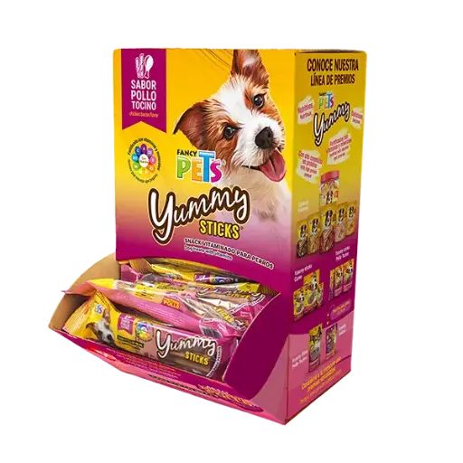 [FL4511] YUMMY STICKS POLLO/TOCINO 50 PZ - 1 KG