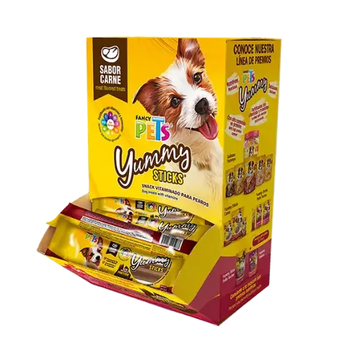 [FL4512] YUMMY STICKS CARNE 50 PZ - 1 KG