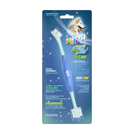 [FL8355] CEPILLO DENTAL DE DOBLE CABEZAL 360