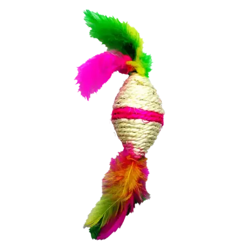 [FL8743] JUGUETE CARAMELO C/PLUMAS