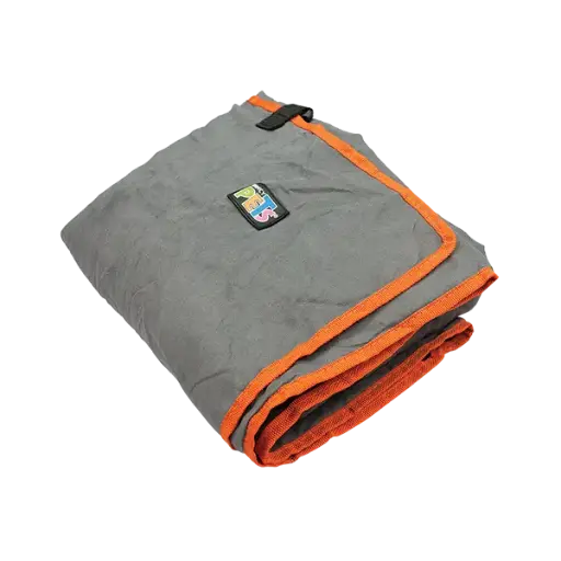 [FL8822] CUBRE ASIENTO DE TELA GRIS