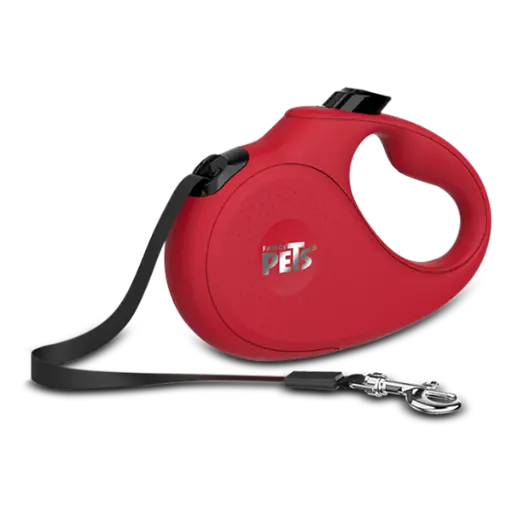 [FL9024] CORREA RETRACTIL CH ROJA