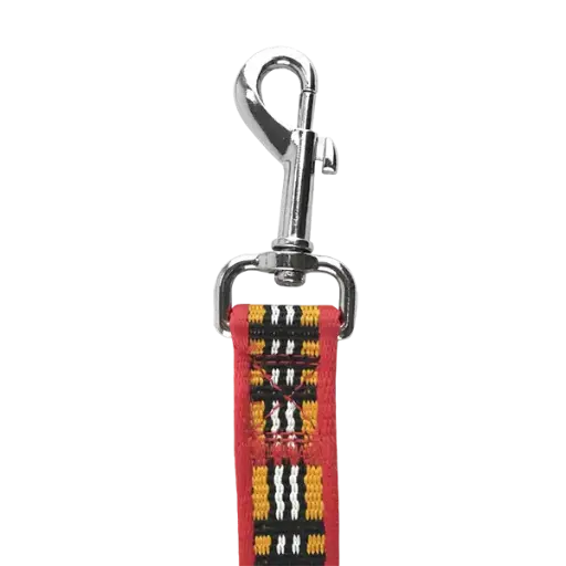 [FL9548] CORREA ROJA BERRYDOG  P/MASCOTA