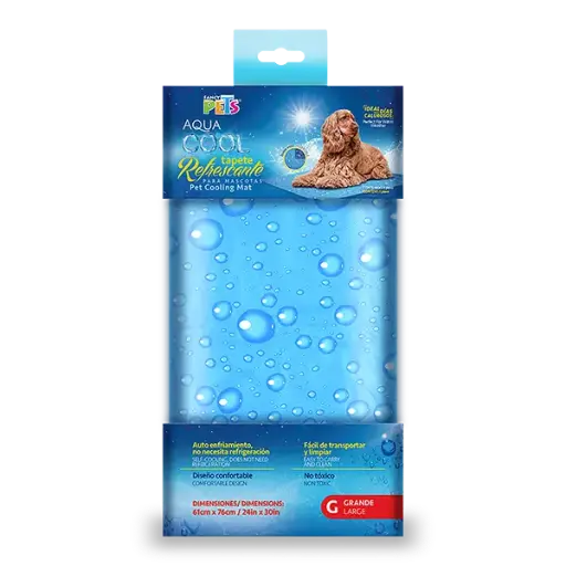 [FL9864] TAPETE REFRESCANTE GDE AQUA COOL.