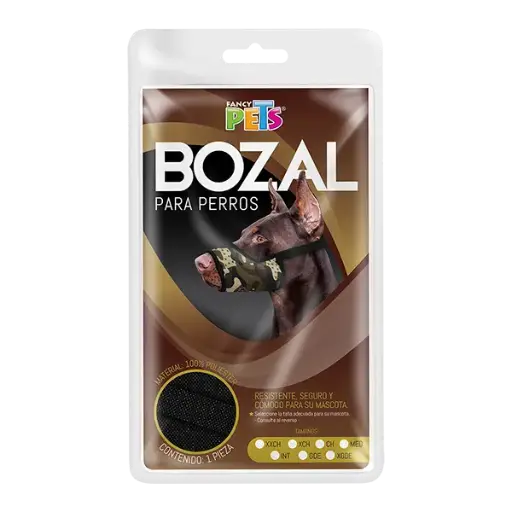 [TX40754] BOZAL MED C/FORRO DE MALLA