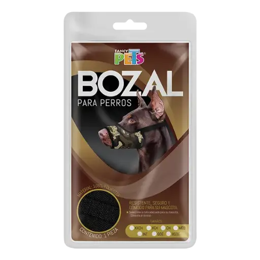 [TX40756] BOZAL GDE C/FORRO DE MALLA