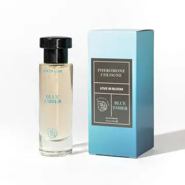 [EOL-P-72X] Body Spray Colonia Serie LOVE IN BLOOM con Feromonas 30ml | BLUE EMBER | Poder y Atracción para el lado Femenino✨ 