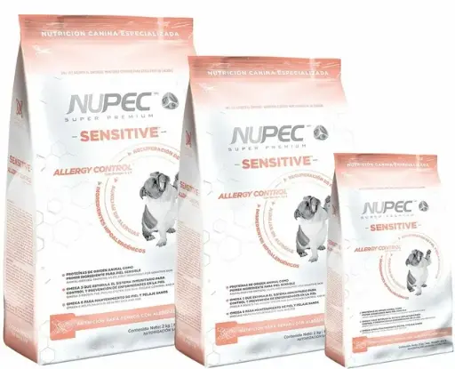 [NSA00NT02] Nupec Sensitive 2 Kg | Croquetas para Perros | Con Alergias Alimentarias | Zenludable