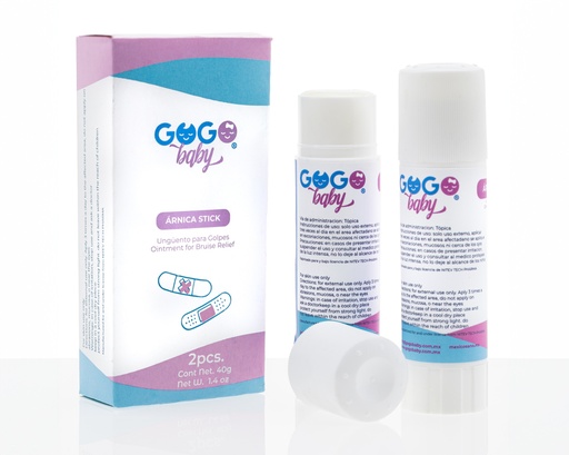 [GGBB-RNK-STCK-2PK] GOGO baby® Árnica Stick 70gr 2pz