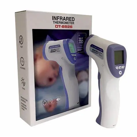[DT-8826] TERMÓMETRO PISTOLA INFRARROJO 32 MEMORIAS